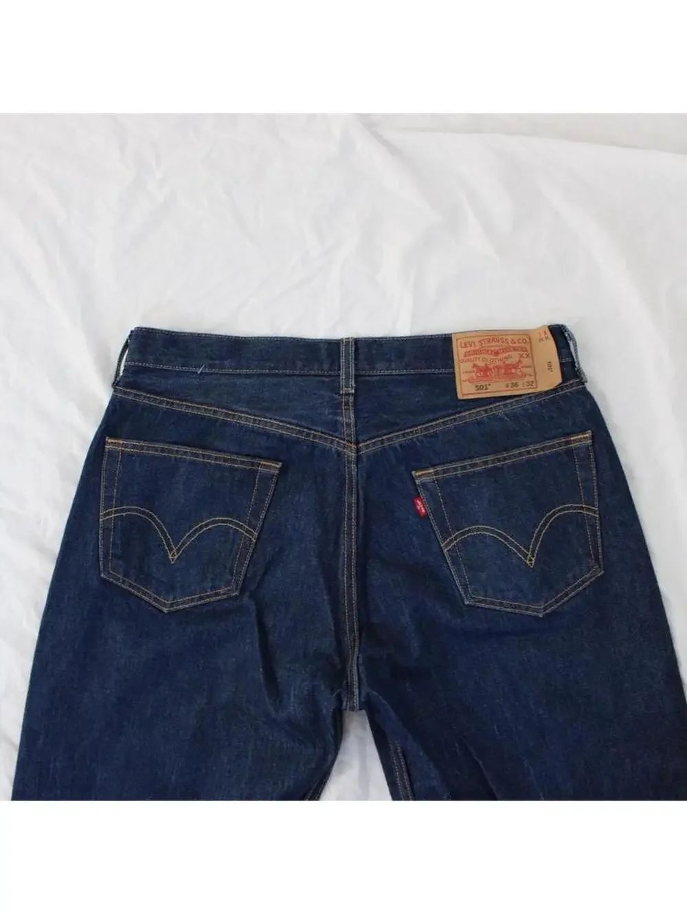 Levi's men’s 501 blue denim jeans Size 36” x 32.”